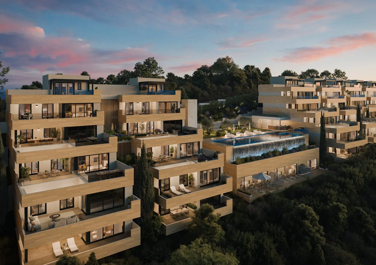 Nieuwbouwappartement met twee slaapkamers en zeezicht in Marbella – 1/16