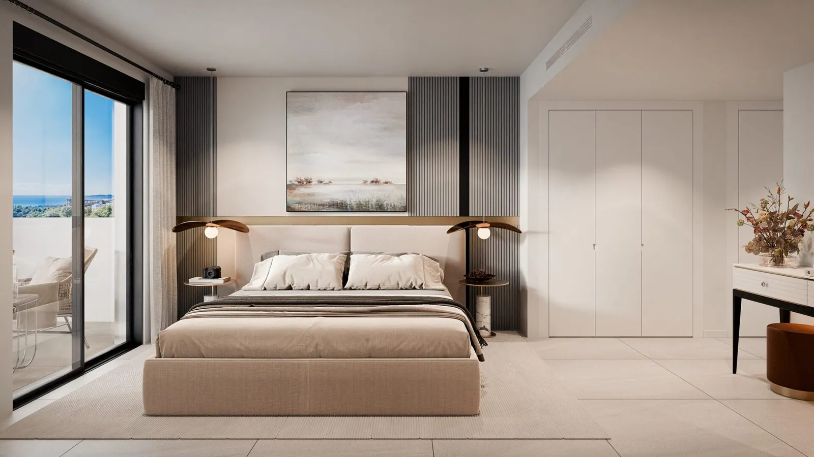 Nieuwbouwappartement met twee slaapkamers en zeezicht in Marbella – 2/16