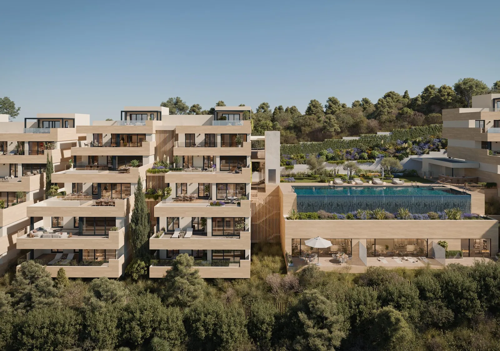 Nieuwbouwappartement met twee slaapkamers en zeezicht in Marbella – 8/16