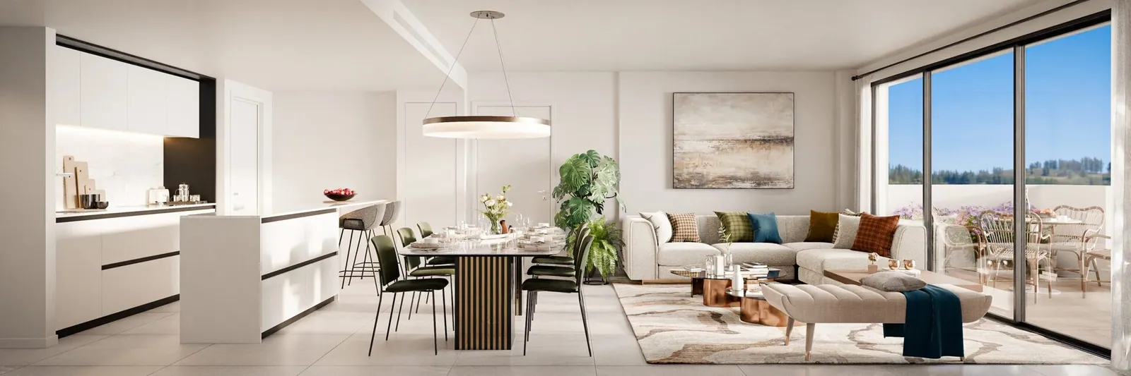 Nieuwbouwappartement met twee slaapkamers en zeezicht in Marbella – 9/16