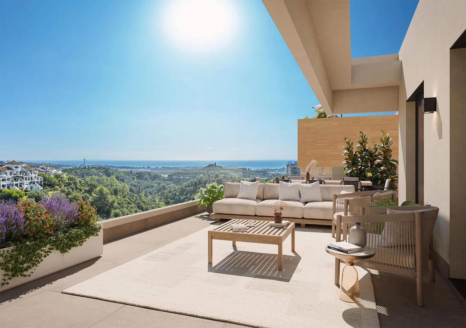 Nieuwbouwappartement met twee slaapkamers en zeezicht in Marbella – 15/16