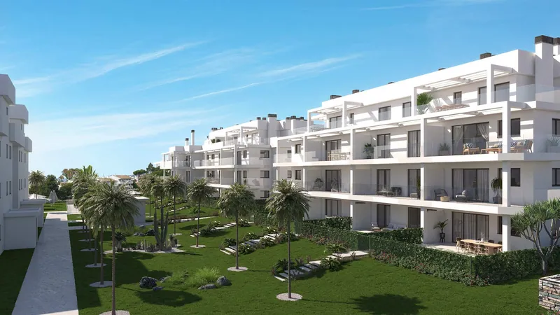 Nieuwbouw penthouse met rondlopend terras in Myramar Costa Fase 2, Mijas Costa