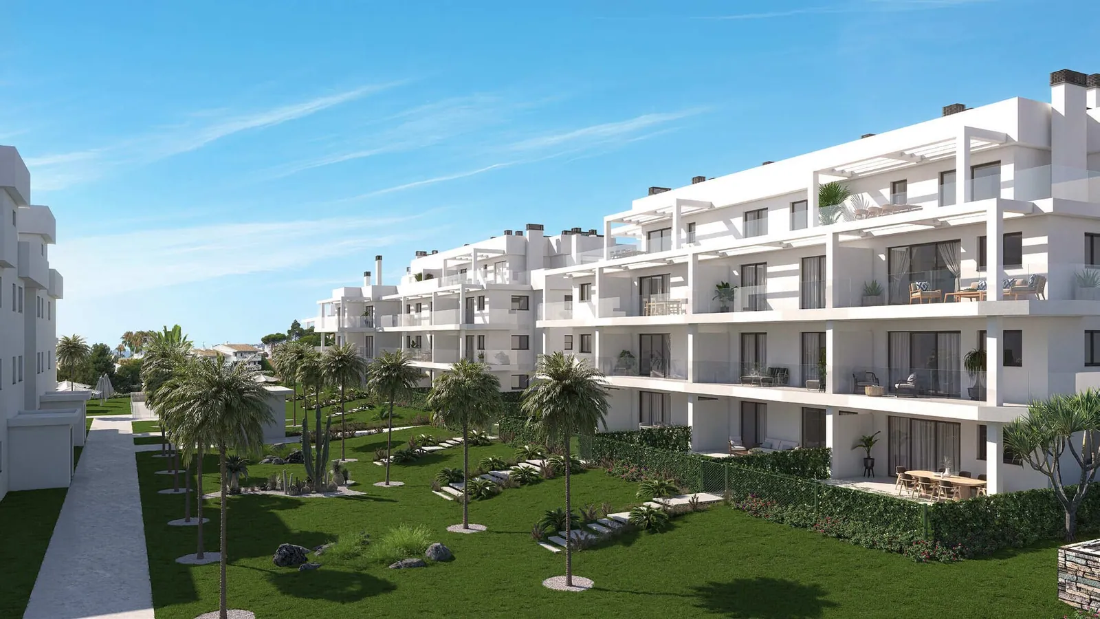 Nieuwbouw benedenwoning met privétuin in Myramar Costa Fase 2, Mijas Costa – 1/16