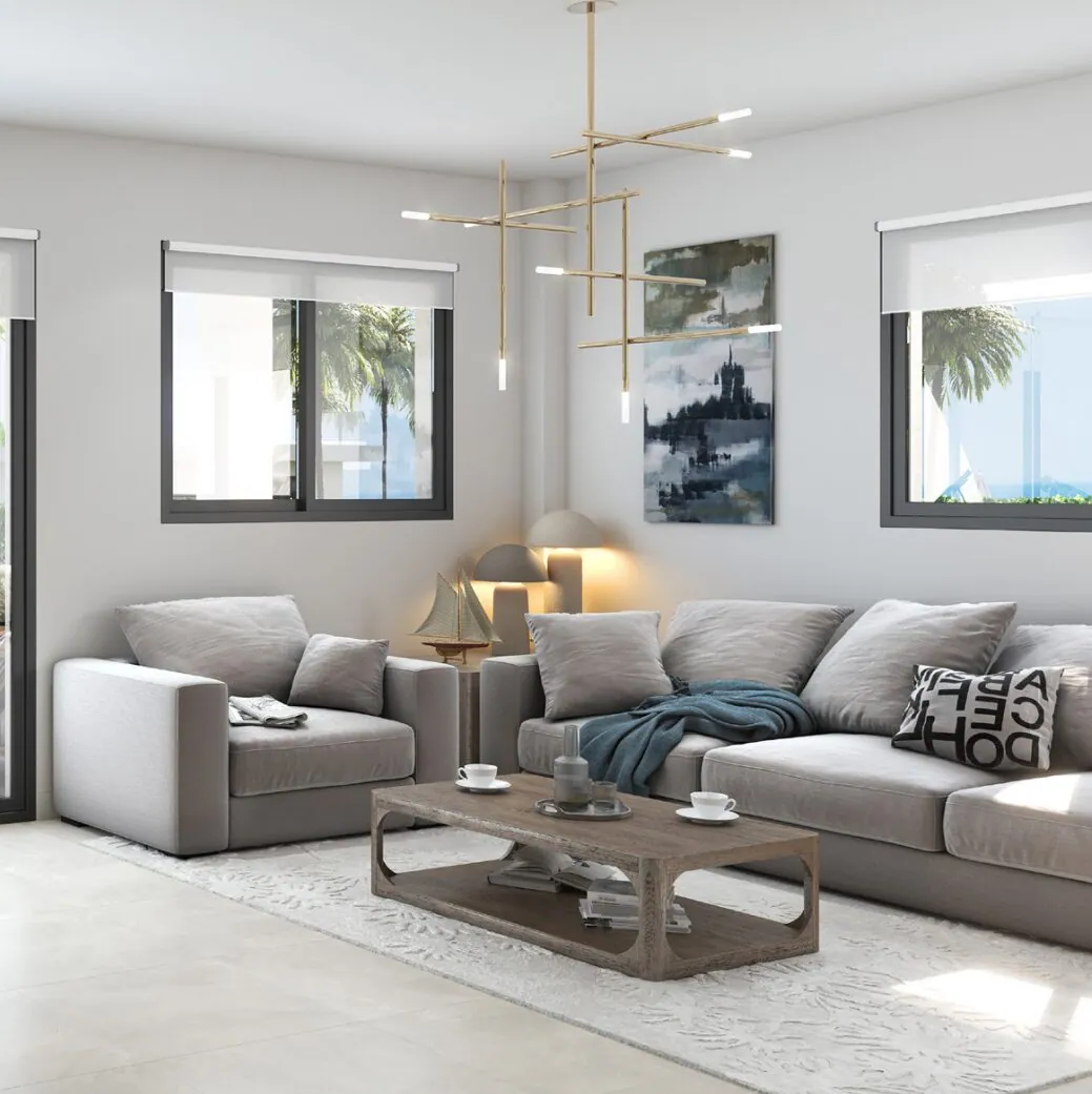 Nieuwbouw benedenwoning met privétuin in Myramar Costa Fase 2, Mijas Costa – 13/16