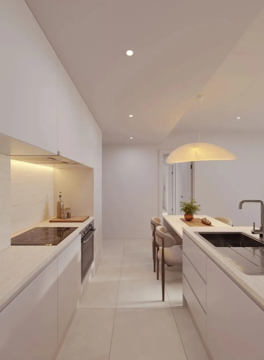 Nieuwbouwappartement met drie slaapkamers en zeezicht in Fuengirola – 3/16