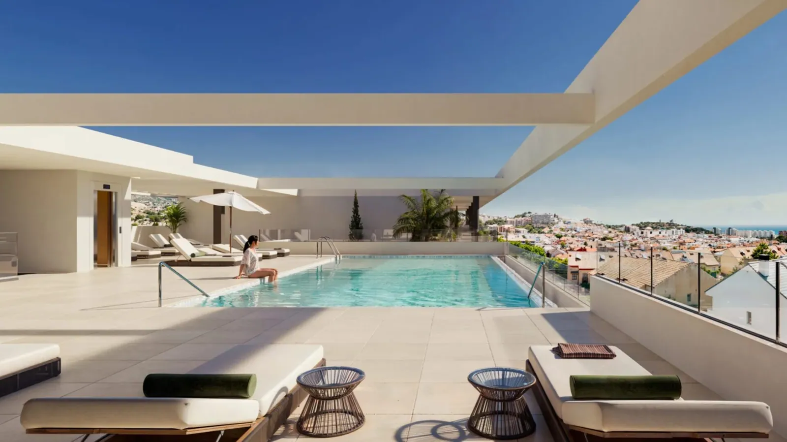 Nieuwbouwappartement met drie slaapkamers en zeezicht in Fuengirola – 8/16