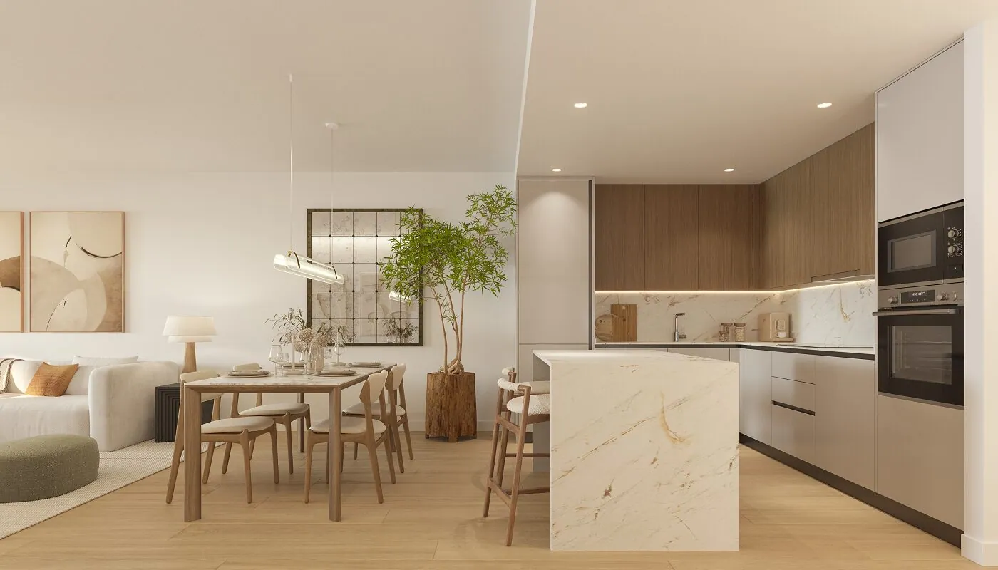 Nieuwbouwappartement met drie slaapkamers en terras in Torremolinos – 2/16