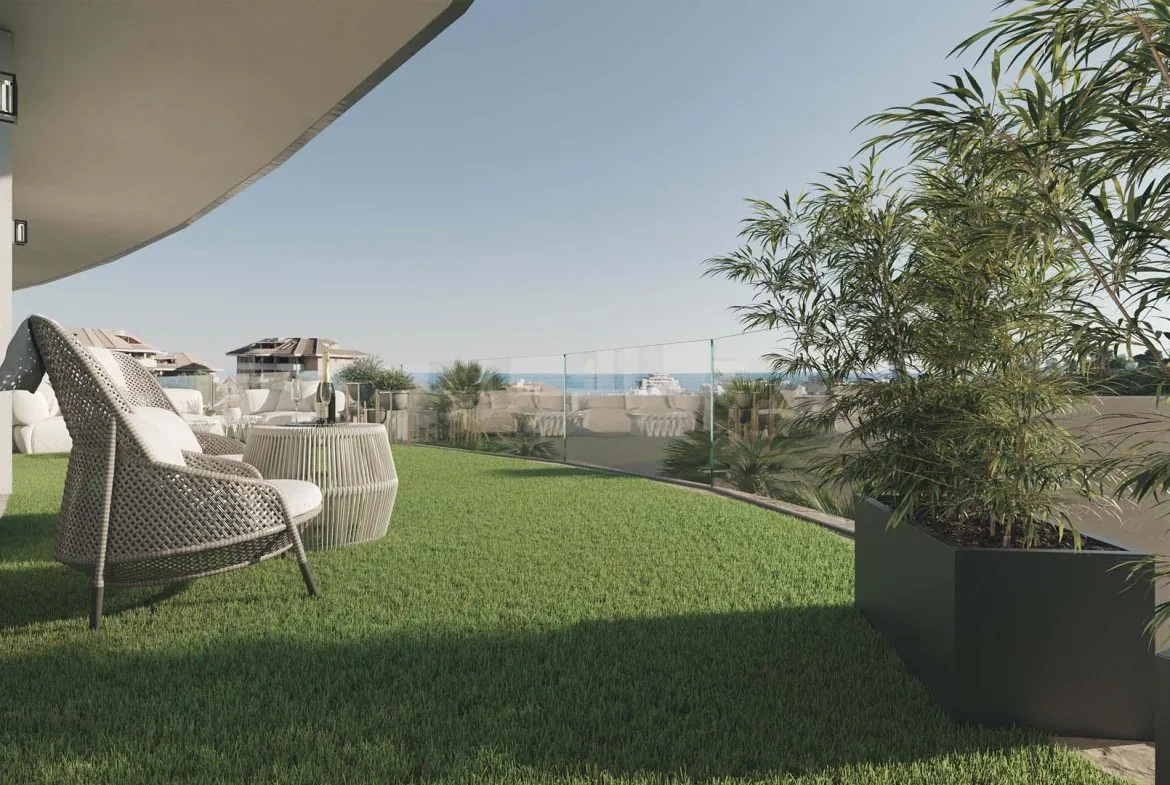 Nieuwbouw schakelwoning met drie slaapkamers en zeezicht in Fuengirola – 14/16