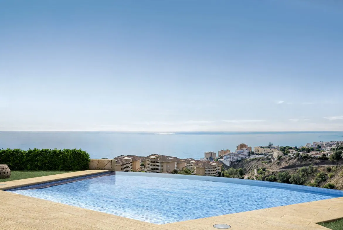 Nieuwbouw schakelwoning met drie slaapkamers en zeezicht in Fuengirola – 16/16